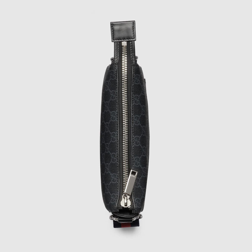 GG Black small messenger bag