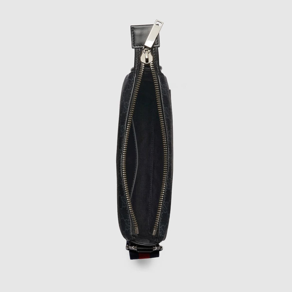 GG Black small messenger bag