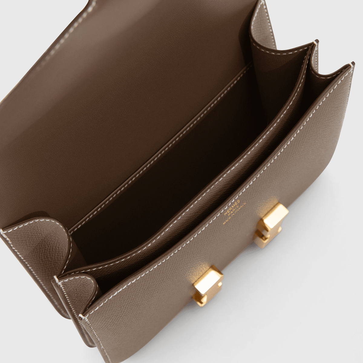 Hermès Constance 18 Epsom Etoupe Gold Hardware