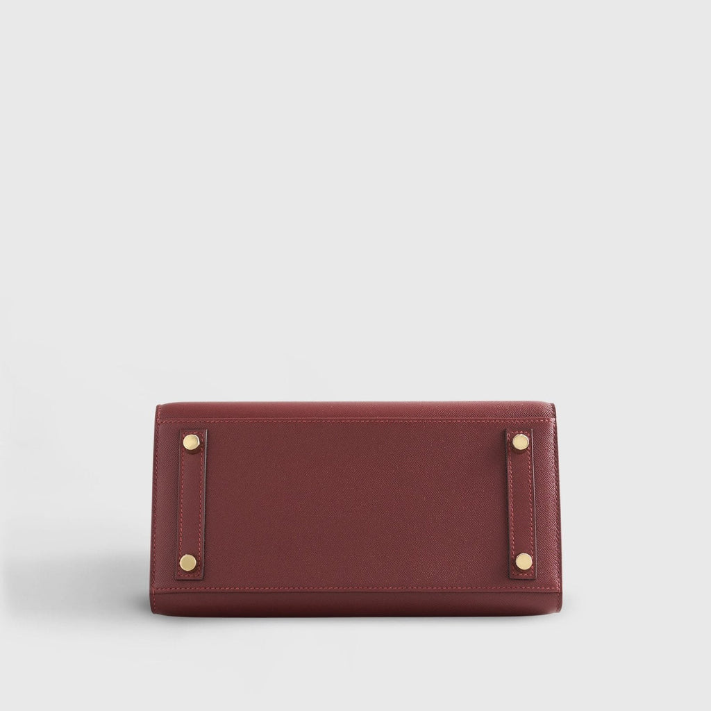 Hermès Birkin 25 Veau Madame Rouge H Gold Hardware