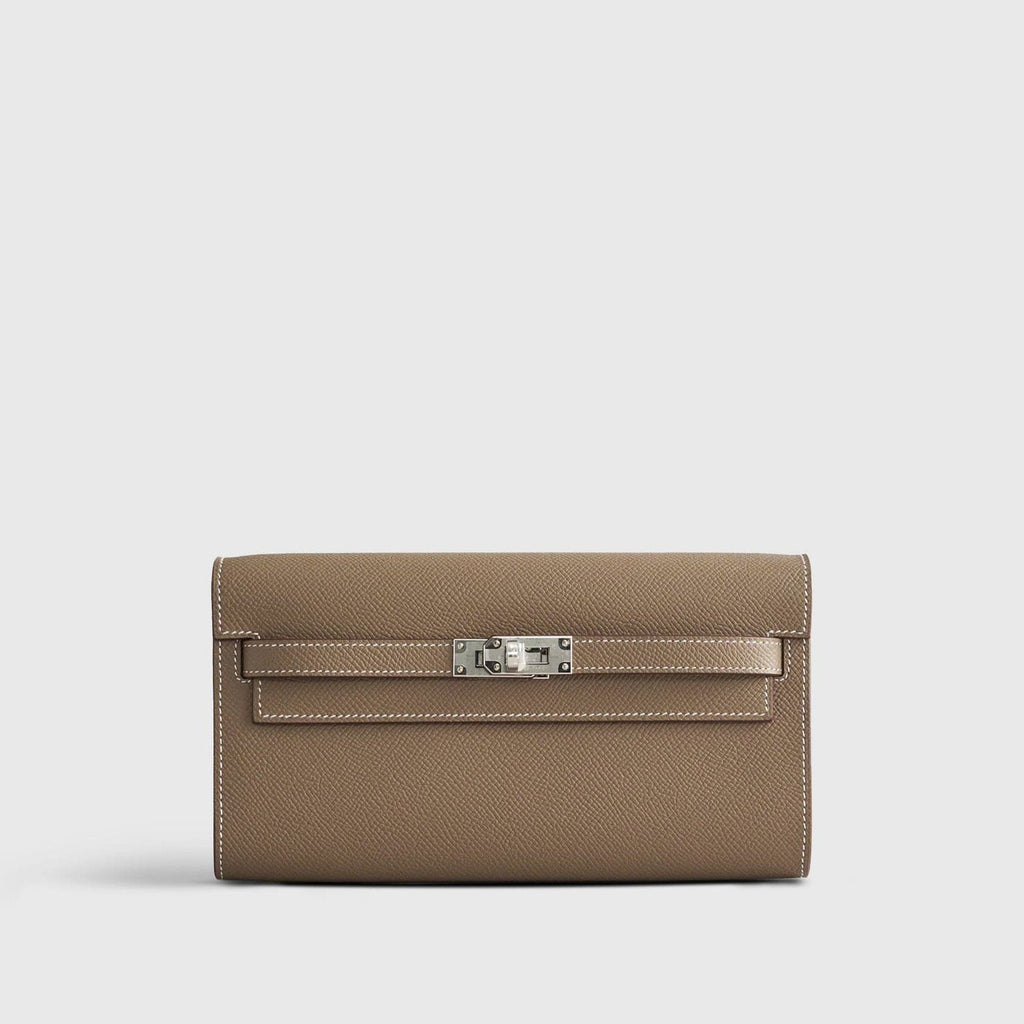 Hermès Kelly To Go Epsom Etoupe Sellier Palladium Hardware