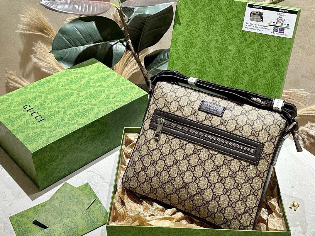 Gucci men's shoulder crossbody bag
