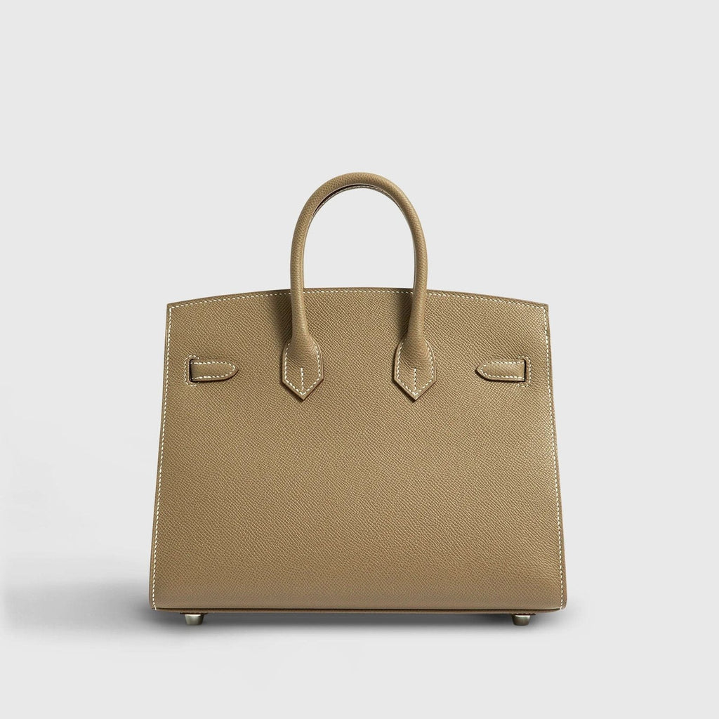 Hermès Birkin 25 Epsom Etoupe Sellier Palladium Hardware