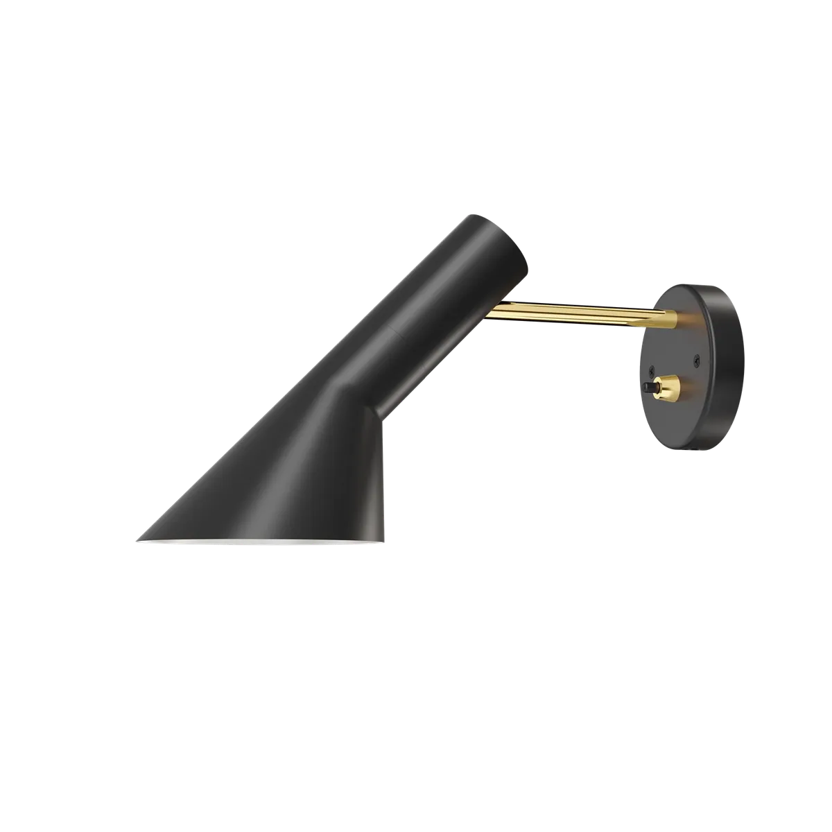 AJ Vegglampe U/ledning med bryter