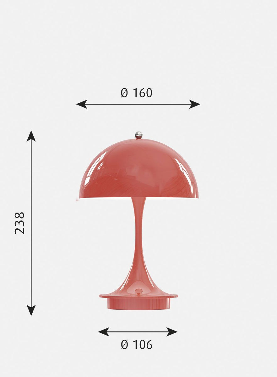 Panthella 160 portabel bordlampe