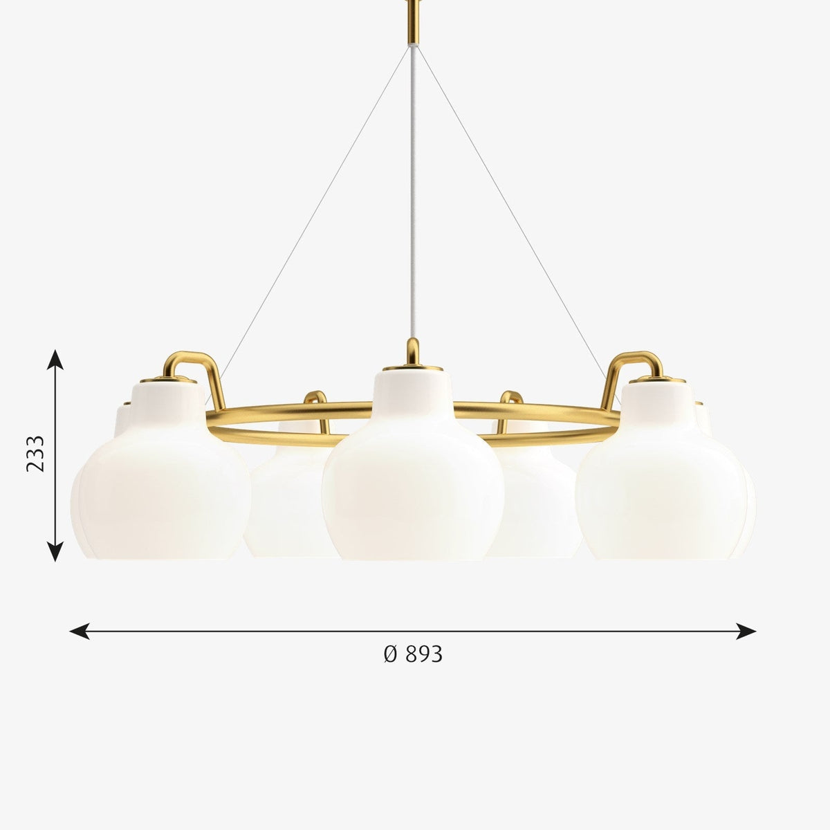 VL Ring Crown 7 taklampe