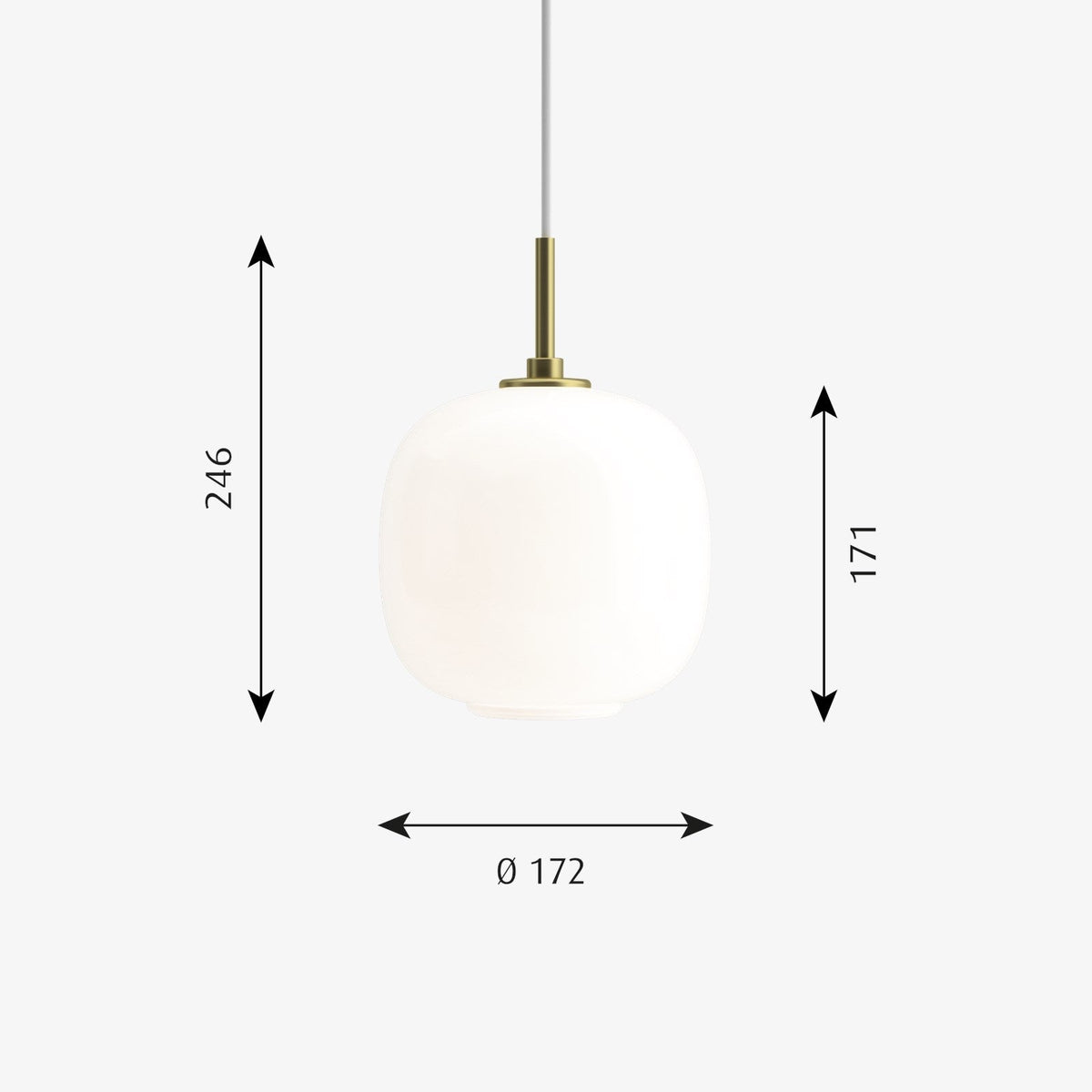 VL45 Radiohuspendel Ø17