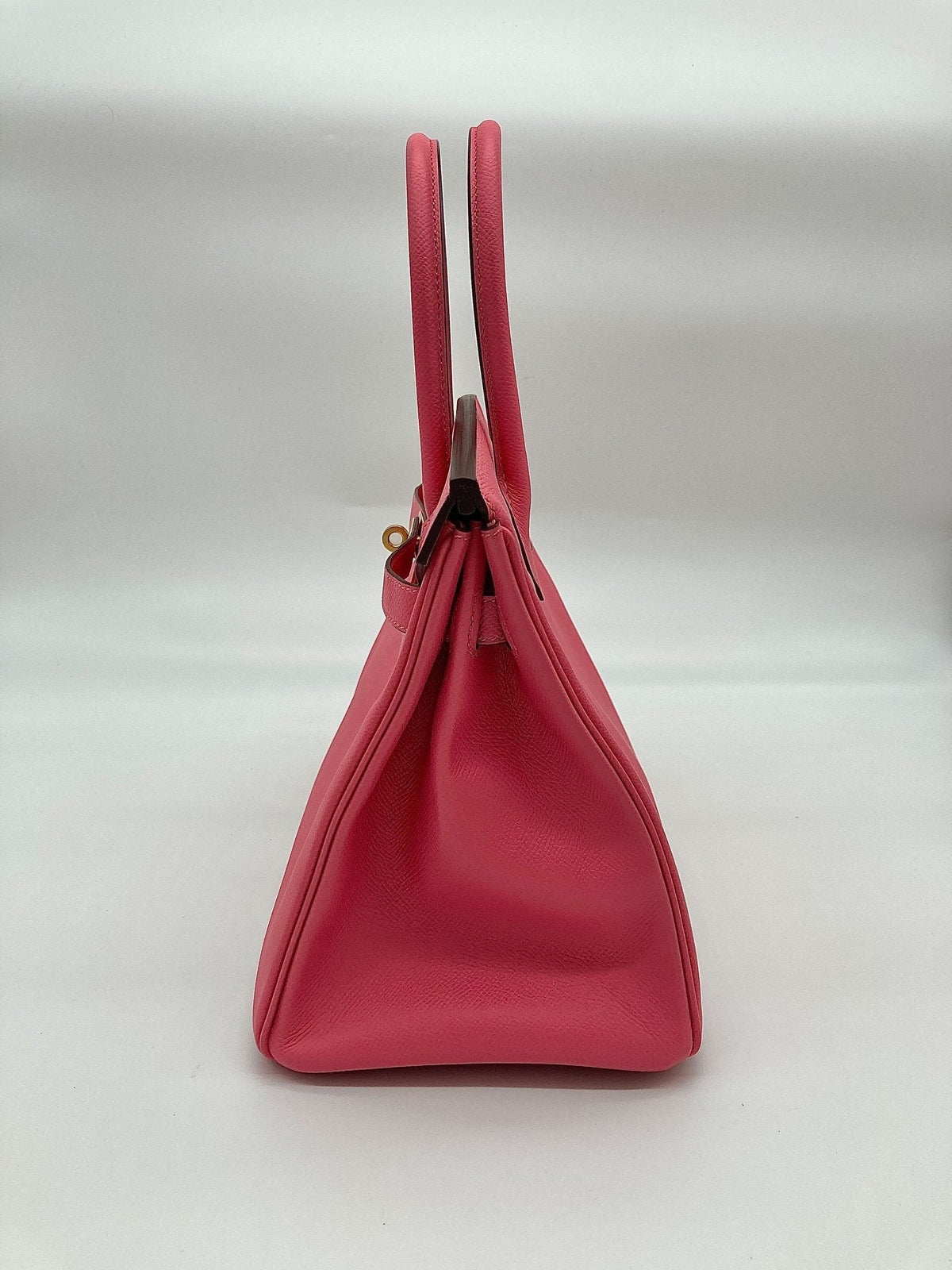 Hermès Rose Azalee Birkin 30 Epsom Gold Hardware
