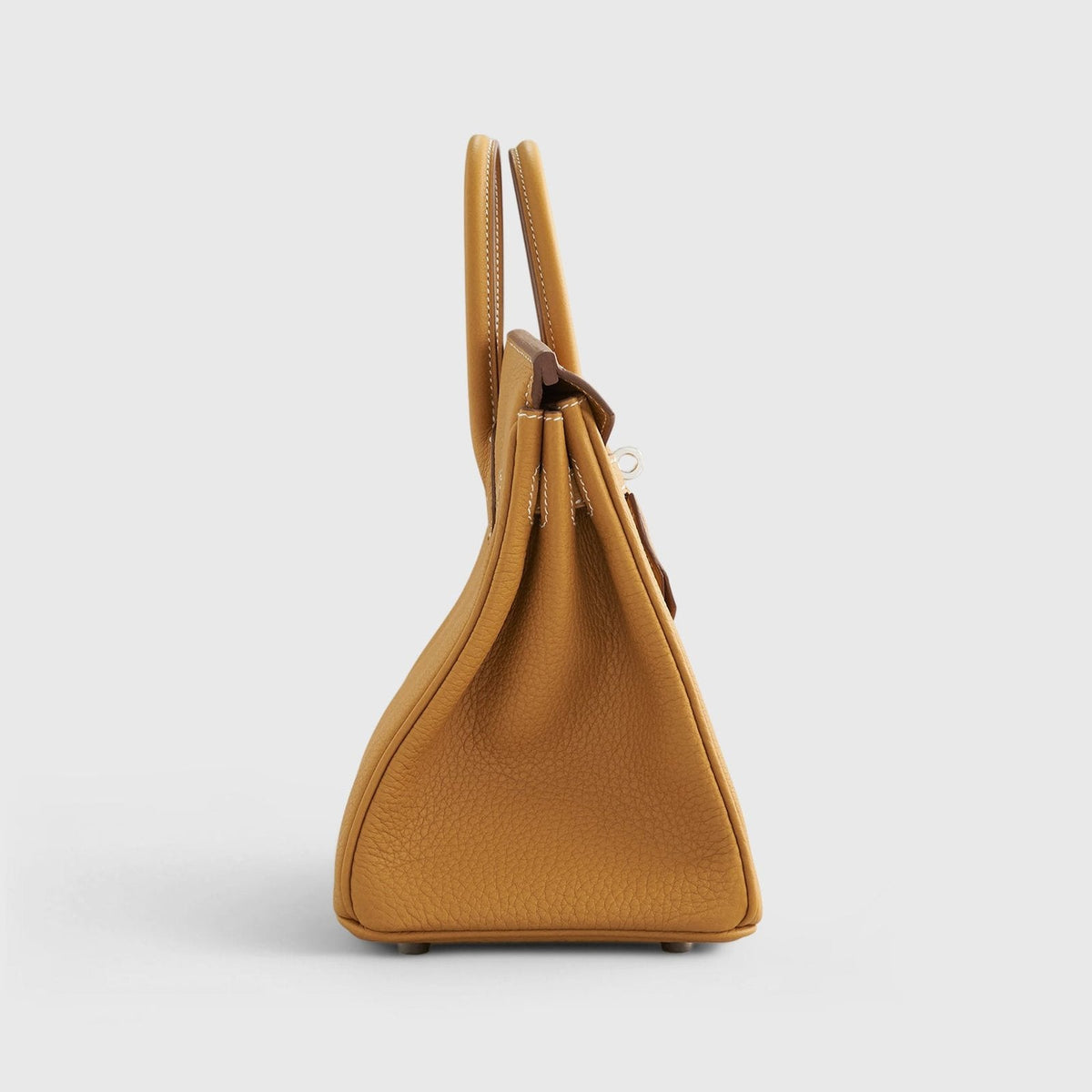 Hermès Birkin 25 Togo Natural Sable Palladium Hardware