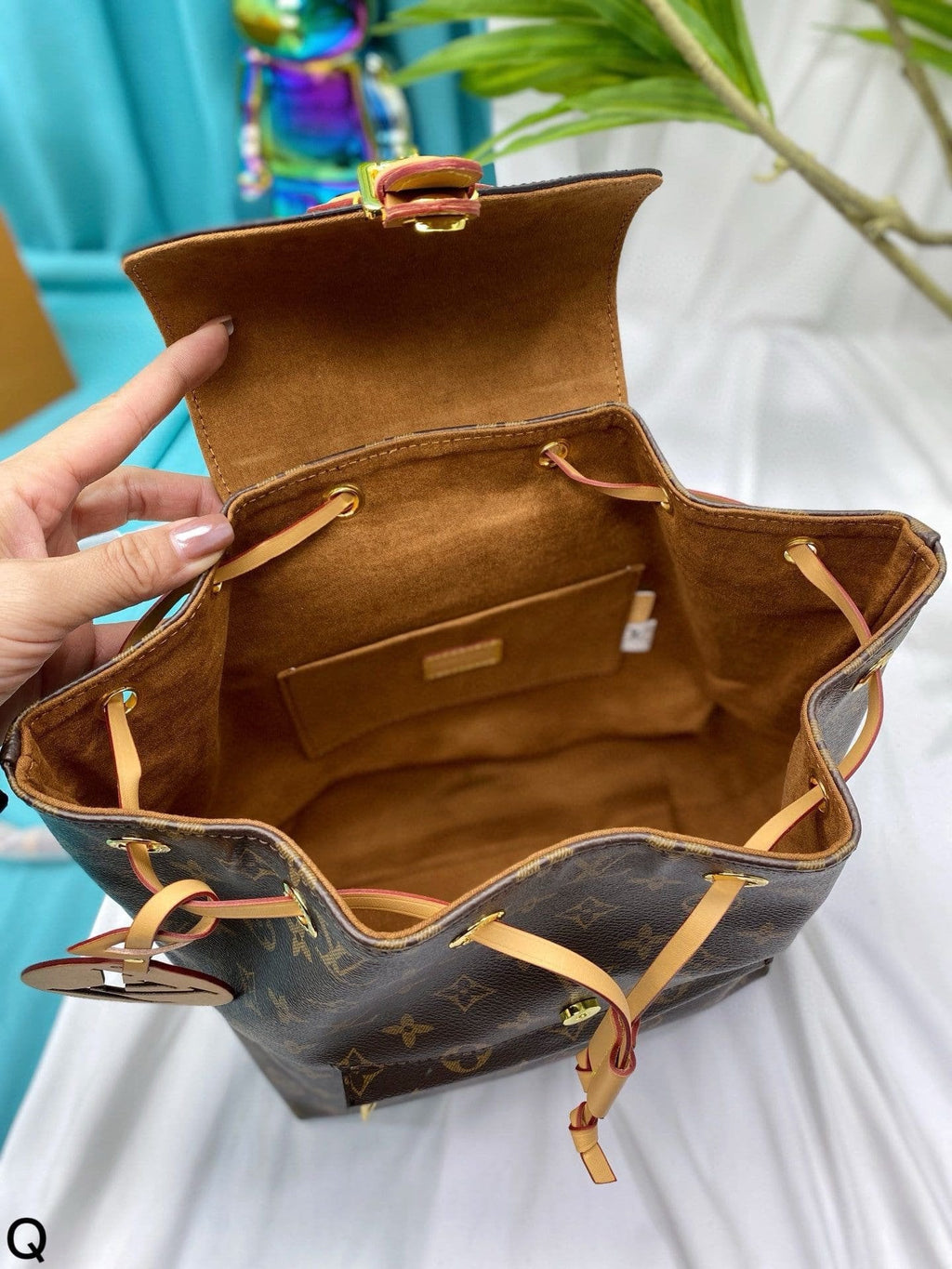 Louis Vuitton Montsouris Backpack Monogram Canvas