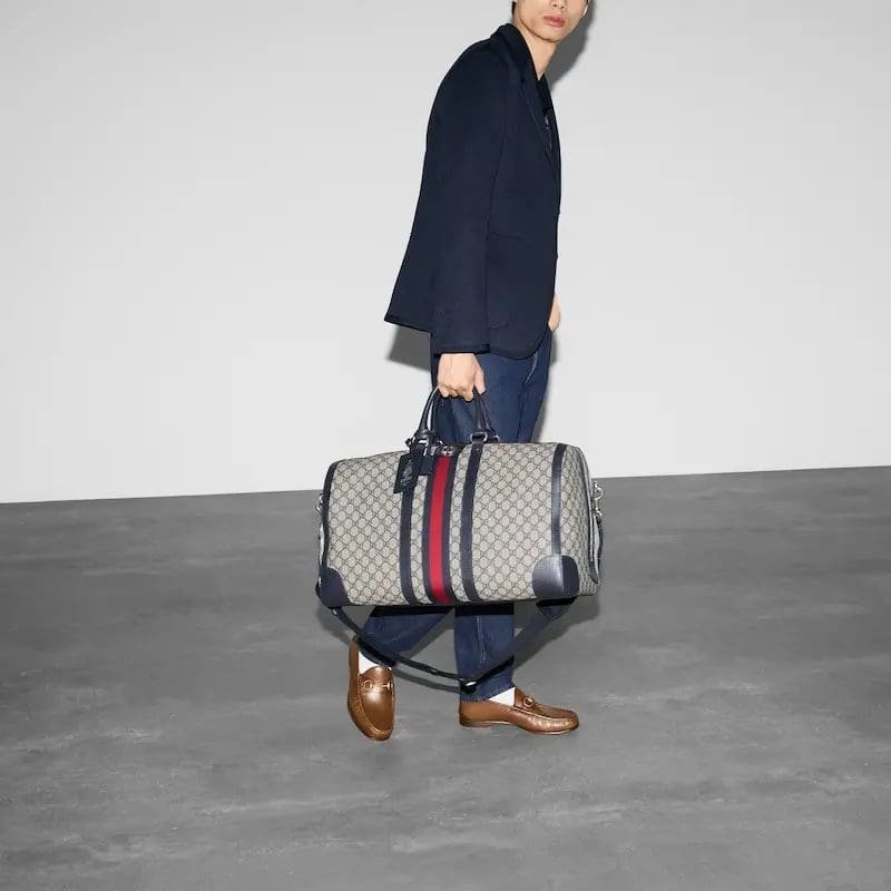 GUCCI SAVOY LARGE DUFFLE BAG